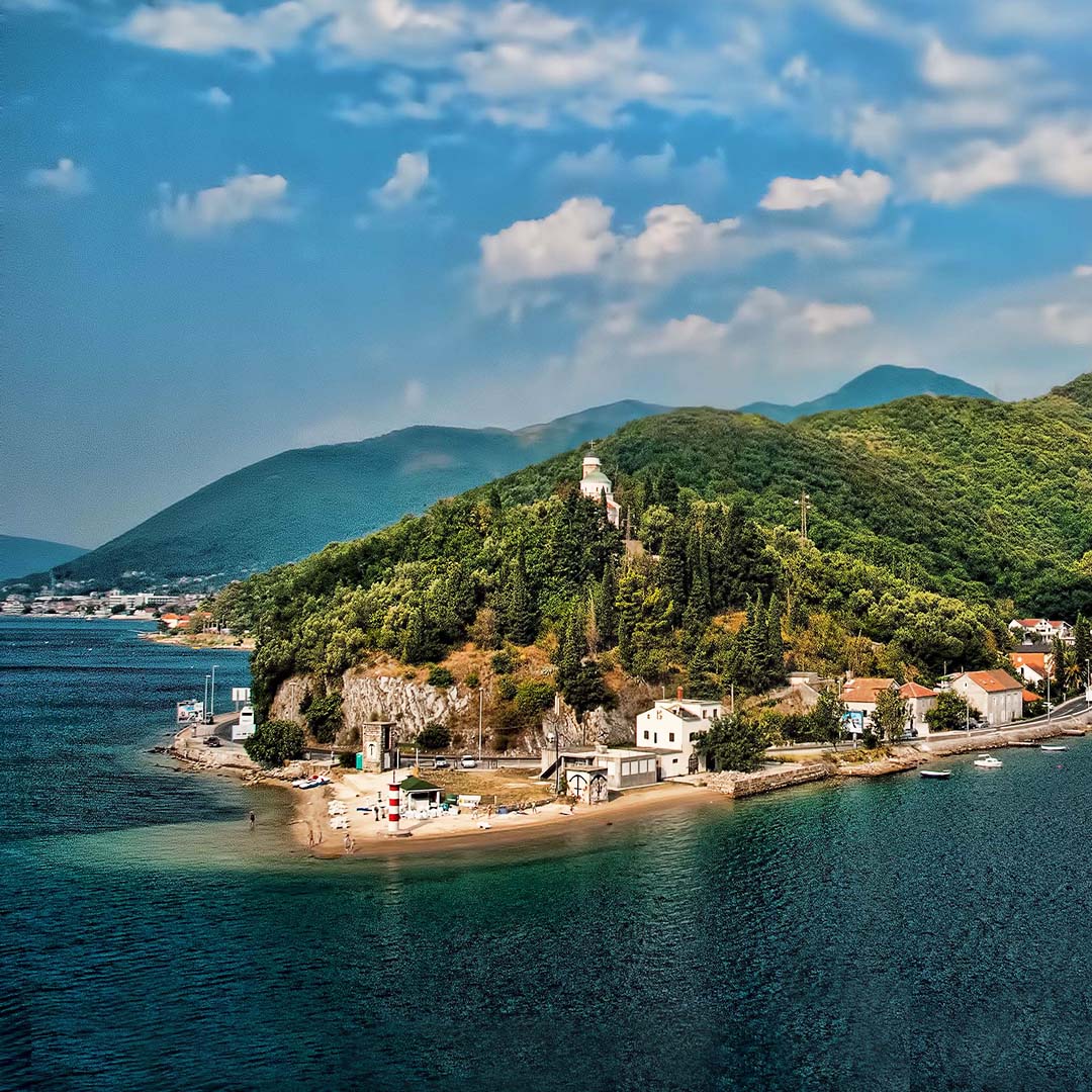 Czarnogórskie wybrzeże Adriatyku